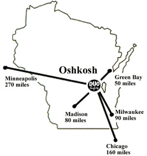 Wisconsin Map